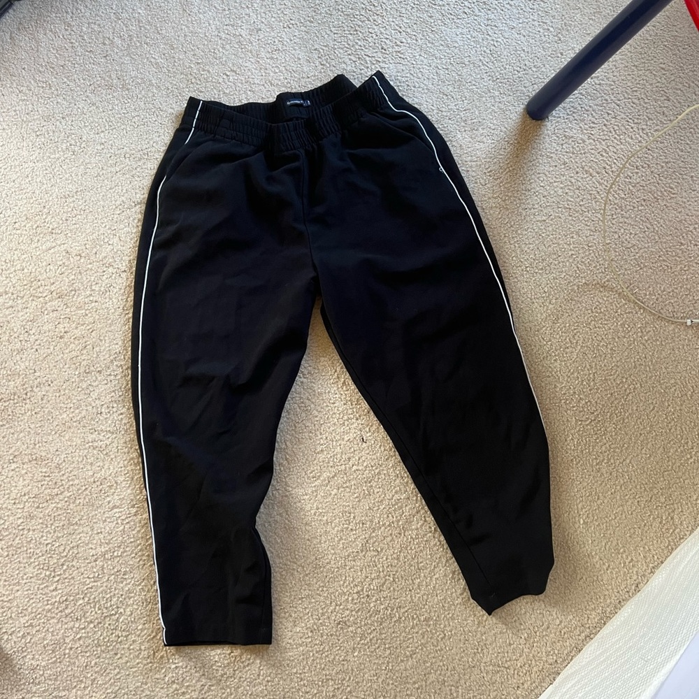abercrombie and fitch black pants
